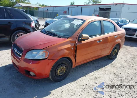 2008 Chevrolet Aveo Lt from USA, damaged, VIN KL1TG56688B082696